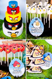 See more party ideas and share yours at catchmyparty.com #catchmyparty #partyideas #angrybirds #angrybirdcakec#angrybirdsparty #boybirthdayparty. Angry Birds Birthday Party Ashlee Marie Real Fun With Real Food