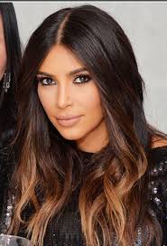Kim Kardashian Balayage Hair Spring Hair Color Summer Hair Color