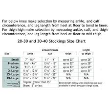 Truform 8845 Compression Stockings Below Knee Closed Toe
