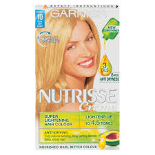 For other options with similar tones, explore our copper range including shades 54 and 74. Garnier Nutrisse 10 Camomile Extra Light Blonde Permanent Hair Dye Hair Colourants Dyes Hair Care Health Beauty Checkers Za