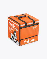 Download Vinyl Delivery Bag Mockup In Bag Sack Mockups On Yellow Images Object Mockups In 2021 Bag Mockup Delivery Bag Delivery Design