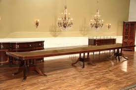 We offer handmade extension tables with high back chairs and wide seats. 16 Foot Extra Long Dining Table Seats 20 Antiquepurveyor