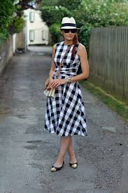 Styling A Bardot Style Black And White Gingham Dress For Summer Not Dressed As Lamb 40 British Style Clothes For Women Fashion Clothes Women Fashion