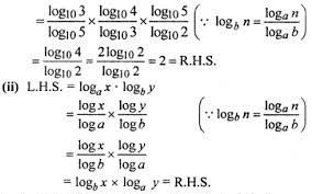 Rbse Solutions For Class 11 Maths Chapter 9 Logarithms Ex 9 2 Rbsesolutionsforclass11maths Rbsesolutions C Maths Syllabus Math Board Of Secondary Education