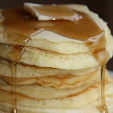 No Milk Pancakes Recipe Yummly Recipe Dairy Free Pancakes Homemade Pancake Recipe Recipe Without Milk