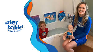 For finger paint i think homemade is the best way to go but i wish i had these wee can too paints when otis was a baby. Water Babies Live Learn In The Bath Youtube