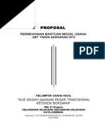 Contoh proposal dana budidaya ikan. Permohonan Bantuan Modal Usaha