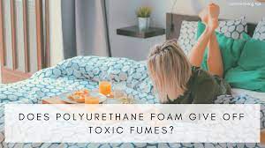 Schematic diagram of polyurethane foam formation. Does Polyurethane Foam Give Off Toxic Fumes Nontoxic Living
