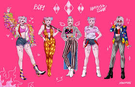 Harley Quinn Birds Of Prey Dc Comics Pin On Artsy