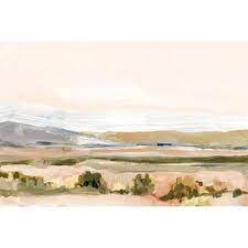 Lowland Juniper Print Shop Vintage Landscape Beautiful Abstract Painting