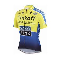 #chris anker sørensen #tour de france #saxo bank #saxo bank tinkoff bank. Team Tinkoff Saxo 2014 Jersey Kids All4cycling