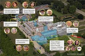 Het komt wel goed met die twee, aldus koningshuisdeskundige katie nicholl aan. Prins Harry Meghan Markle En Nog Eens 11 Andere Britse Royals Zoals William En Kate Wonen Allemaal In Hetzelfde Paleiscomplex Hier Zitten Ze