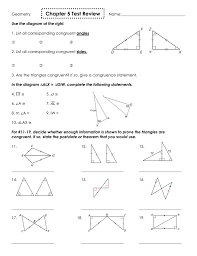 Converse of the base angles theorem Chapter 5 Test Review