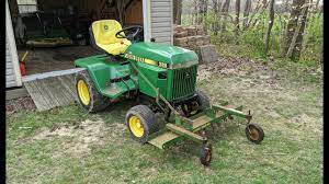 Look for more to come throughout 2021. Attempting To Dethatch The Lawn With The 1987 John Deere 318 Dethatcher Fail Gopro Youtube