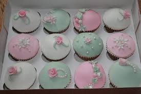 Mint green birthday cake ideas. Pastel Pink Mint Green Birthday Cupcakes Cake By Cakesdecor