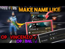 However, you can comment below if some name doesn't work or you can give your precious suggestion on how to improve this tool. Free Fire Make Name With Space Like Op Bnl Op Vincenzo Get Space On Your Name Free Fire Youtube