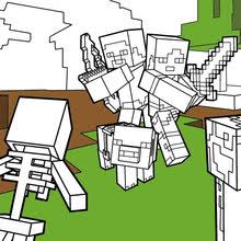 Dibujos De Minecraft Para Colorear