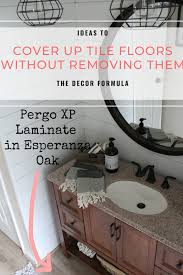 Beautiful diy planter box ideas that anyone can build. Ideas For Covering Up Tile Floors Without Removing It The Decor Formula