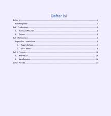 Check spelling or type a new query. 8 Contoh Daftar Isi Serta Cara Membuat Daftar Isi Otomatis Di Mc Word