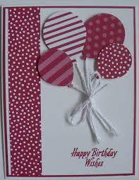 Pretty Birthday Cards For Women Lovely Lipstick Balloon Card Card Making Birthday Handmade Birthday Cards Birthday Cards For Women