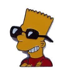 With tenor, maker of gif keyboard, add popular bart simpson cool animated gifs to your conversations. Bart Simpson Vintage Pin Red Brink Brk House