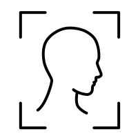 Download this free vector about face recognition, isometric icon, man look into the phone camera, biometric technology, and discover more than 13 million professional graphic resources on freepik Face Detection Icons Download Free Vector Icons Noun Project