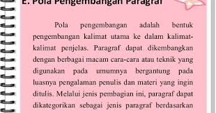 Karena tulisan merupakan himpunan paragraf yang terangkai menjadi satu. 10 Contoh Pola Pengembangan Paragraf Dalam Bahasa Indonesia Ahmad Junaidi