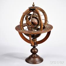 The greeks have used sundials to measure time since 100 b.c. 20th Century Armillary Sphere Sale Number 2802t Lot Number 1162 Skinner Auctioneers Armillary Sphere Sphere 20th Century