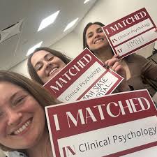 Congratulations to our outgoing interns: Babs Bailey (left), Morgan Maples  (middle), Jessy Kelly (right), Jacy Anyanwu (not pictured), and Brad  McGinnis (not pictured). We are so happy that you all matched at