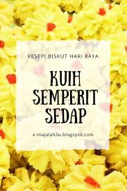 Resepi biskut snow almond sukatan cawan paling mudah dan sedap! Resepi Kuih Semperit Sukatan Cawan Mudah Dan Sedap Emajalah2u