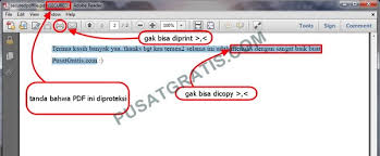 Cara Membuka Proteksi Pdf Tanpa Menggunakan Software Apapun Pusat Gratis