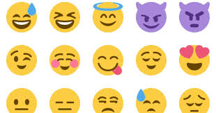 All emoji pictures here has a text label that explains it's exact meaning to avoid ambiguity and possible confusion when typing and reading messages with emoji symbols and smileys on facebook, twitter and messaging applications. Here S What All Those Snapchat Emojis Mean Cnet