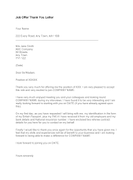 How to write a cover letter for a job in 2021 (12+ examples). 30 Professional Thank You Letters For Job Offer Free