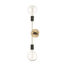 Black And Brass Wall Sconce Jonathan Y Caleb 22 In 3 Light Black Brass Wall Sconce Jyl9011a The Home Depot In 2020 Brass Wall Sconce Unique Wall Sconce Decorative Wall Sconces