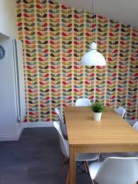 Orla Kiely Wallpaper In Kitchen Kitchen Wallpaper Farmhouse Kitchen Decor Home Decor
