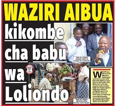 Babu wa loliondo, traditional healer who captivated tben, dies. Waziri Aibua Kikombe Cha Babu Wa Loliondo Global Publishers