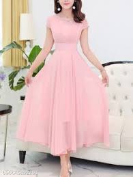 Cuello Redondo Liso Berrylook Com Chiffon Maxi Dress Color Block Maxi Dress Modest Dresses