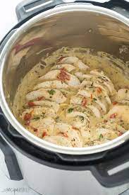 Gourmet meal or monday night dinner? Creamy Italian Instant Pot Chicken Breasts The Recipe Rebel