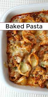 Baked Pasta Recipe Baked Pasta Recipes Easy Recipes Baked Pasta Recipes
