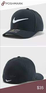 Nike Aerobill Legacy 91 Black Fitted Golf Hat Black Fits Nike Accessories Golf Hats