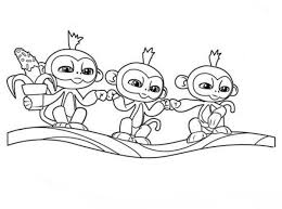 Monkey coloring sheets are both fun and educational. Fingerlings Coloring Pages Print Mia Gigi Boris Sophie
