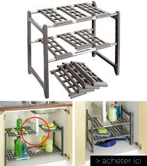 101 Objets Pour Votre Maison Qui Vont Vous Simplifier La Vie Rangement Placard Cuisine Idee Rangement Cuisine Rangement Sous Evier
