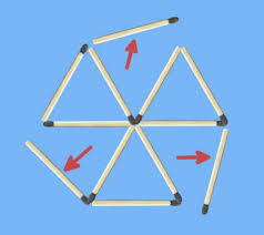 We did not find results for: Remove 4 Sticks To Leave 3 Triangles In Hexagonal Wheel Puzzle
