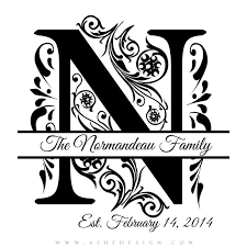 Download Monogram Design Split Regal Free Monogram Fonts Monogram Template Monogram Fonts