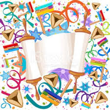 Purim clipart set with 9 icons all with white and transparent backgrounds ready for your use! Background For Purim With Graggers Hamantaschen And Megillah Clipart Image