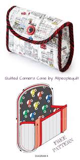 Diy camera lens case by katie of made to be a momma for i heart naptime. Diy Quilted Camera Case Free Sewing Pattern