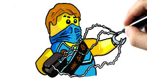 Chris Dessine Jay Tutoriel Lego Ninjago Chris Dessine Youtube