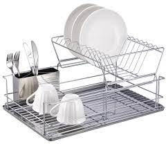 Shop.alwaysreview.com has been visited by 1m+ users in the past month Rust Free 2 Tier Stainless Steel Collapsible Dish Kitchen Rack Drainer Holder Uk 7435608634662 Ebay