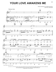 Phil Wickham Your Love Awakens Me Sheet Music Notes Chords Score Download Printable Pdf Sheet Music Notes Sheet Music Music Notes