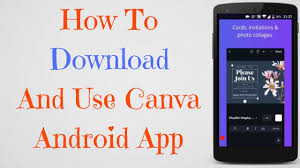 Canva makes video & graphic design amazingly simple for everyone! How To Download And Use Canva Android App Canva New Android App Youtube